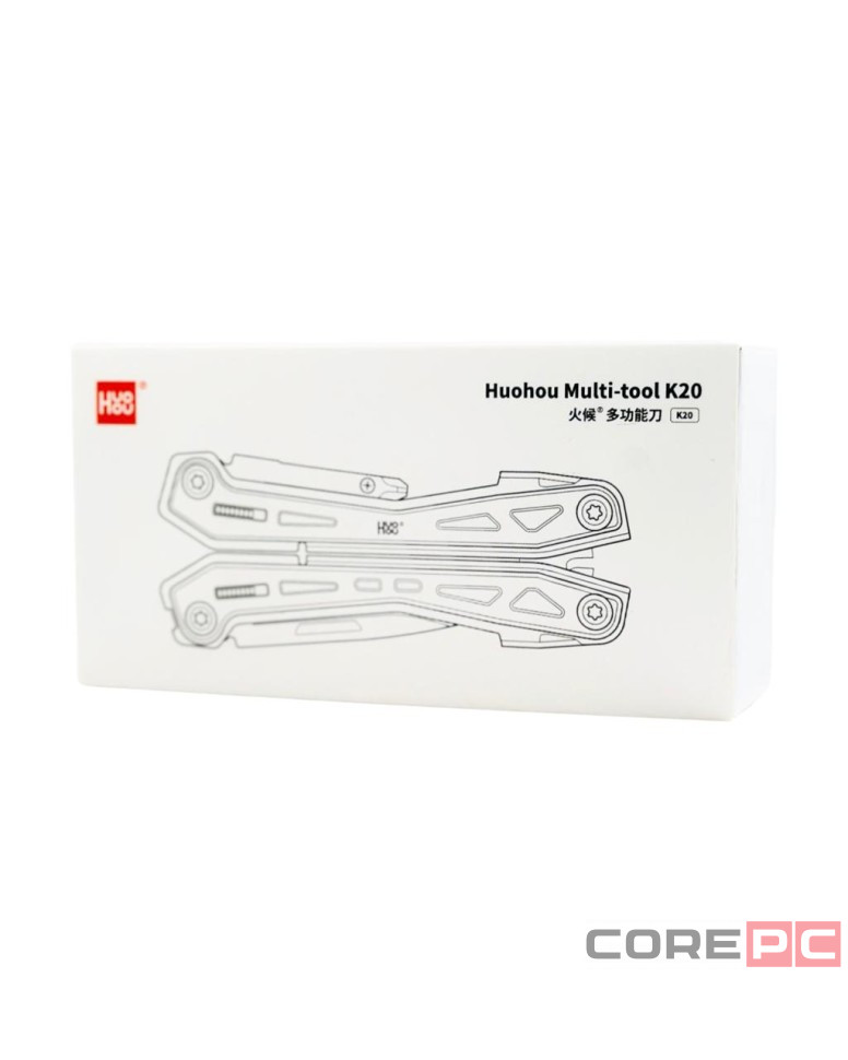 Мультитул Xiaomi HuoHou Multifunction Knife K20 HU0254 серебро