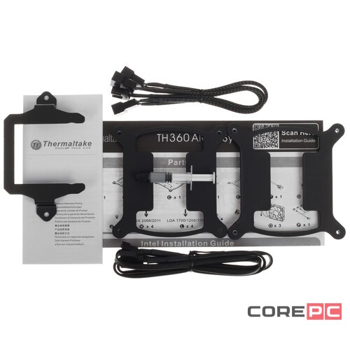 Система жидкостного охлаждения для процессора Thermaltake TH360 ARGB Sync Snow Edition CL-W302-PL12SW-A
