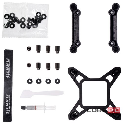 Система жидкостного охлаждения для процессора Lian Li GALAHAD II LCD 360 Black ARGB (GA2ALCD36B) (G89.GA2ALCD36B.R0) PWM