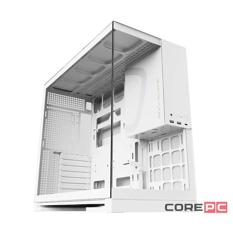 Компьютерный корпус Geometric Future Model 5 White (1AM5WKWT00100) (GF_M5-W)