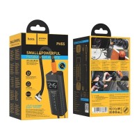 Автомобильный воздушный насос HOCO PH55 Roys черный