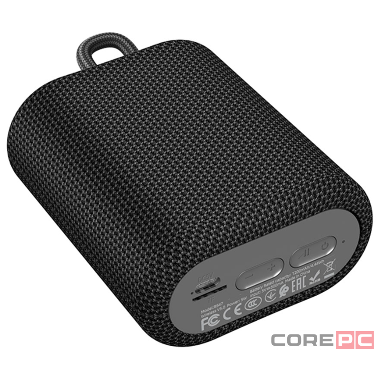 Bluetooth колонка Hoco BS47 BT5.0/1200mAh/3ч/5Вт/TF/FM черная