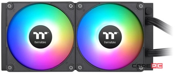 Система жидкостного охлаждения для процессора Thermaltake ARGB Black (CL-W414-PL12SW-A)