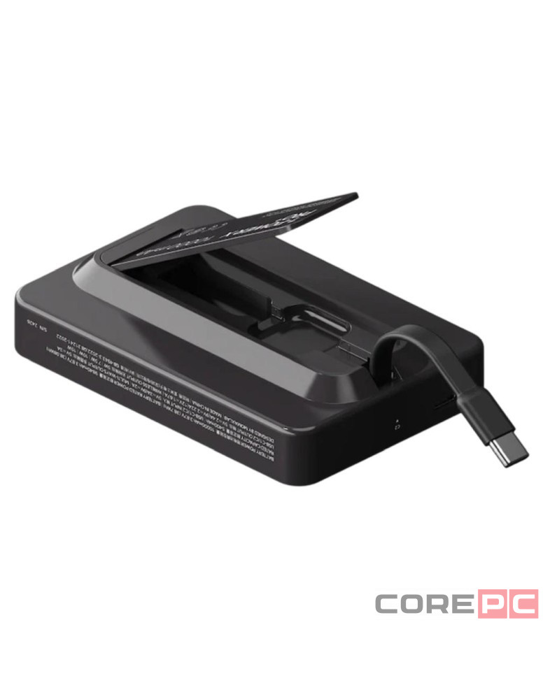 Powerbank магнитный с MagSafe Momax 1-Power X Pro+ 10000mAh IP132HKD черный