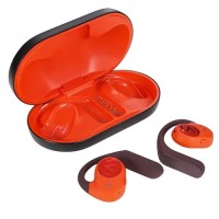 Наушники беспроводные Bluetooth Haylou OW01 Purfree красно-черные