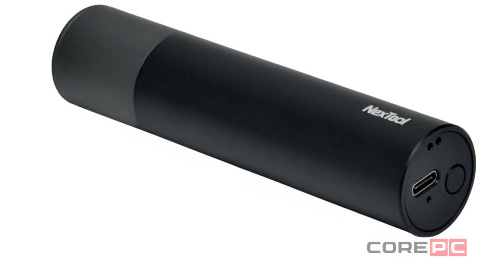 Фонарик NexTool Simplicity Zoom Flashlight NE20163 черный