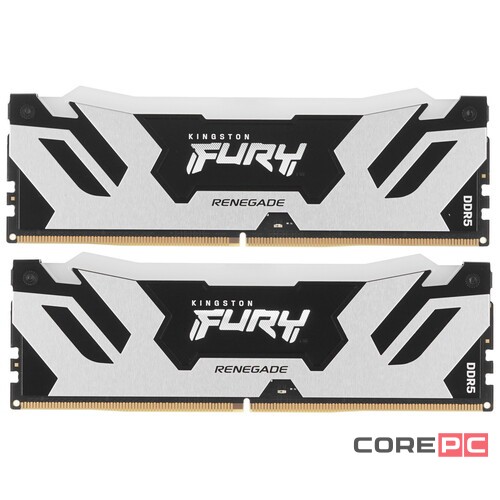 Оперативная память 48 Gb 6400 MHz Kingston FURY Renegade RGB XMP Silver/Black (KF564C32RSAK2-48)