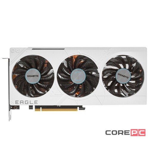 Видеокарта Gigabyte (GV-N407TSEAGLEOCICE-16GD) GeForce RTX 4070 Ti SUPER 16GB EAGLE OC ICE