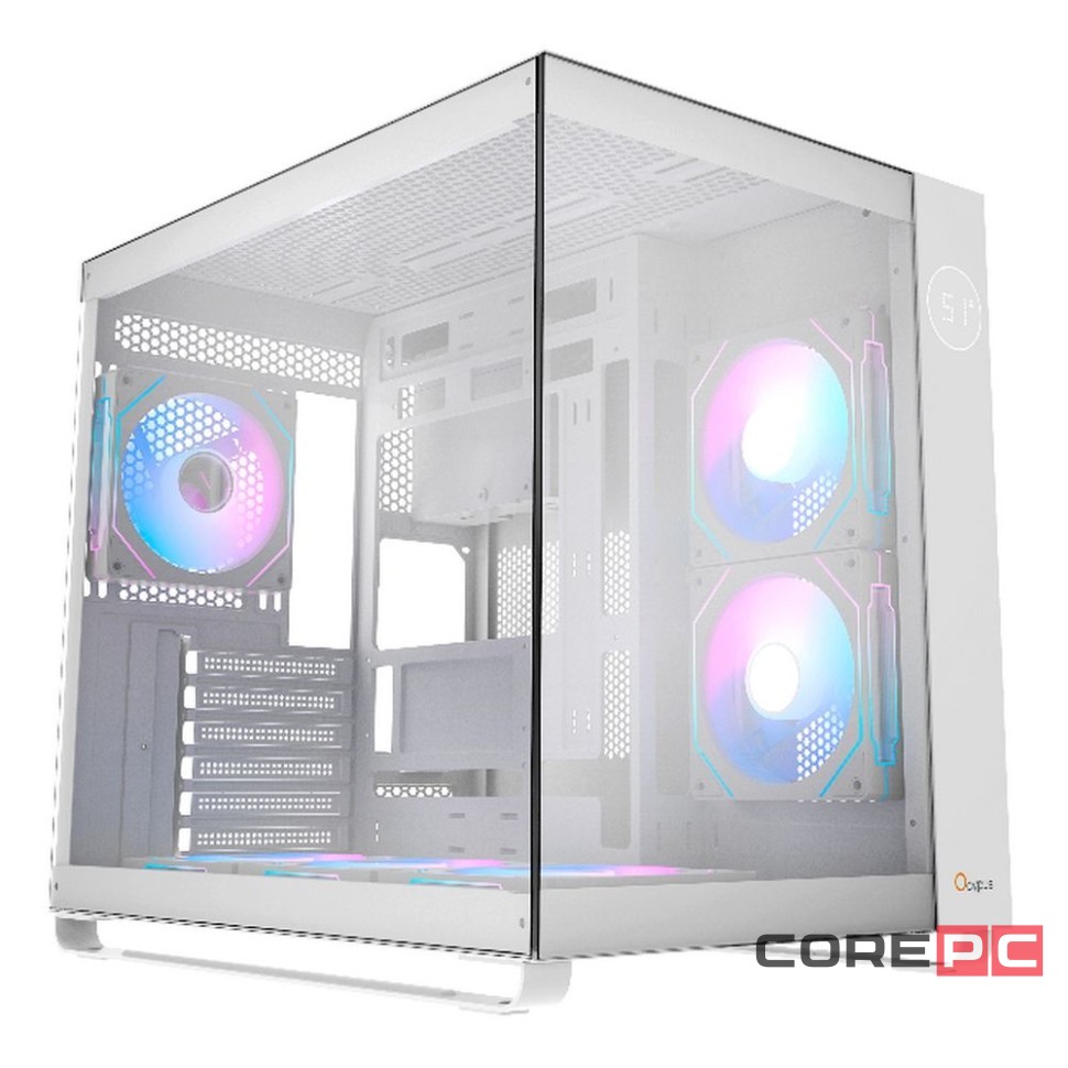 Компьютерный корпус Ocypus Lota C70 WH TG ARGB White (Iota-C70-WHD600XX-GL)