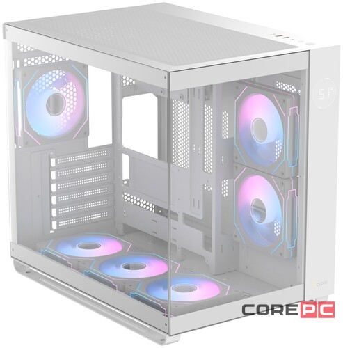Компьютерный корпус Ocypus Lota C70 WH TG ARGB White (Iota-C70-WHD600XX-GL)