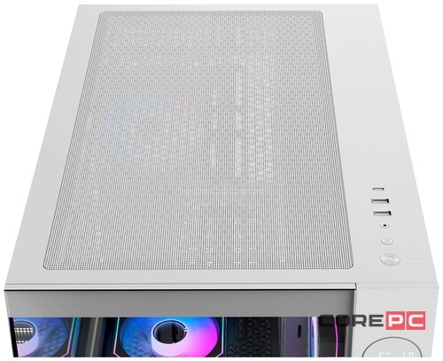 Компьютерный корпус Ocypus Lota C70 WH TG ARGB White (Iota-C70-WHD600XX-GL)