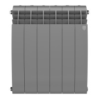 Радиатор Royal Thermo BiLiner 500 Silver Satin - 6 секц.