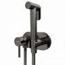 Смеситель для гигиенического душа MIXLINE МЛ31-085Г/ML31-085GR, рычажное управление, цвет хром