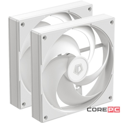 Комплект вентиляторов для корпуса ID-COOLING AS-140-W DUET (2 in 1) White