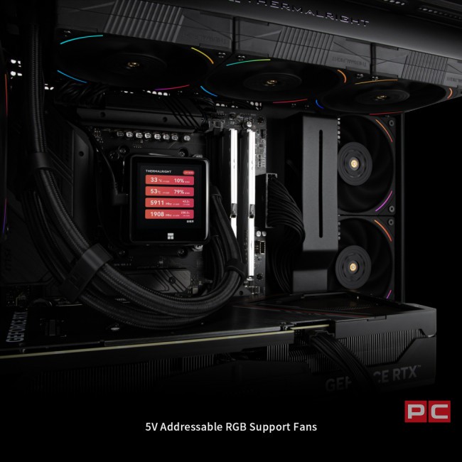 Система жидкостного охлаждения для процессора Thermalright Frozen Guardian 360 ARGB Black (TRFG360B)