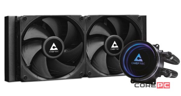 Система жидкостного охлаждения для процессора Chieftec ICEBERG 240 ARGB Pump Dark (CLC-240-BLK)