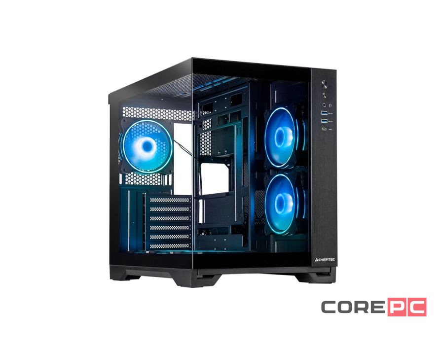 Компьютерный корпус Chieftec VISIO TG ARGB Black (GM-30B-TG-OP)