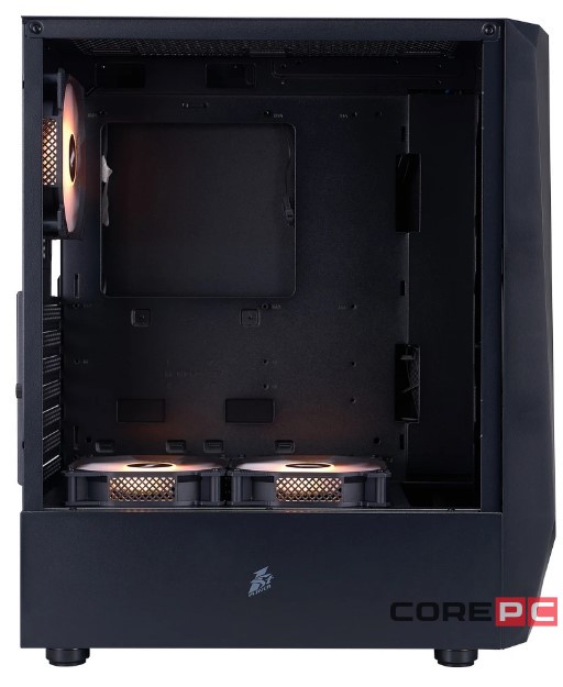 Компьютерный корпус 1STPLAYER INFINITE SPACE IS6 ARGB Black (IS6-BK-2F7R-1F7)