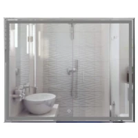 Зеркало MIXLINE Мелис 1000х800 (ШВ) сенсорный выключатель, светодиодная подсветка