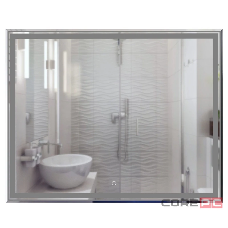 Зеркало MIXLINE Мелис 1000х800 (ШВ) сенсорный выключатель, светодиодная подсветка