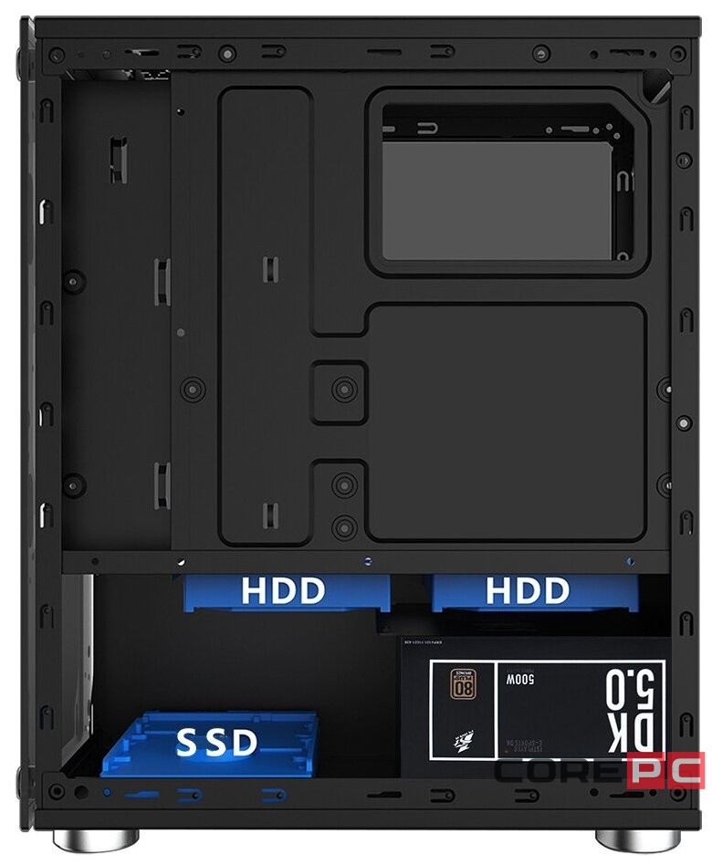 Компьютерный корпус 1STPLAYER FIREBASE X2 TG X2-4R1