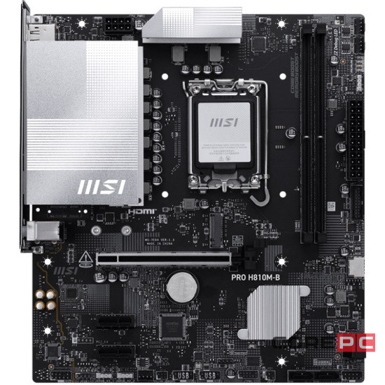 Материнская плата MSI PRO H810M-B
