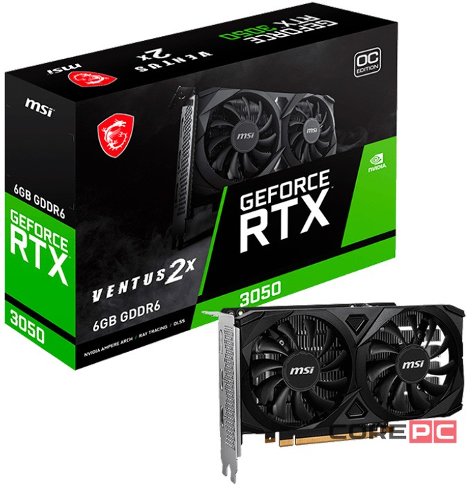 Видеокарта MSI (RTX 3060 GAMING X 12G) GeForce RTX 3060 12GB GAMING X