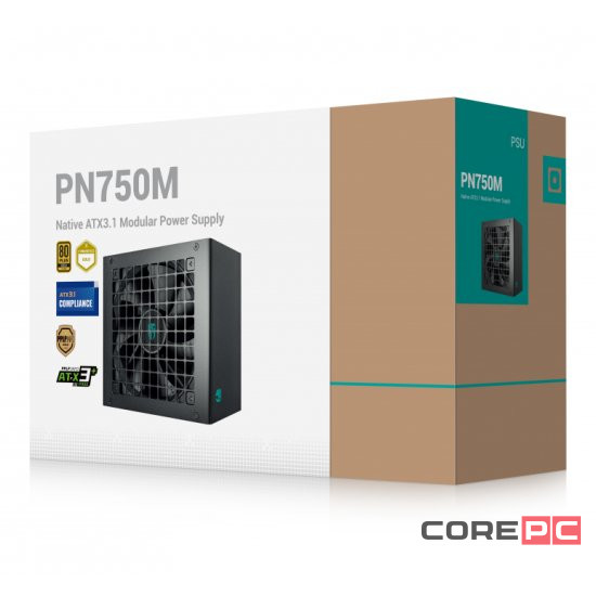 Блок питания Deepcool 750W PN750M (R-PN750M-FC0B-WGEU) 16 Pin (PCIe 5.0 Connector Cable Details)