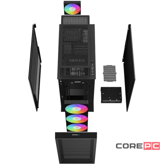Компьютерный корпус Deepcool CH560 DIGITAL ARGB Black