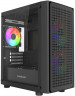 Компьютерный корпус Powercase Mistral Micro EM20 TG FRGB Black (CMMEM20B-L3)