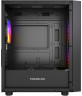 Компьютерный корпус Powercase Mistral Micro EM20 TG FRGB Black (CMMEM20B-L3)