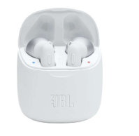 Беспроводные Bluetooth cтерео-наушники JBL Tune 225 TWS (White) (JBLT225TWSWHT)