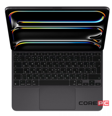 Клавиатура Apple Magic Keyboard with Trackpad для iPad Pro 11 (2024) русская (нейлон с подставкой) (черный) (MWR23)