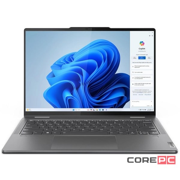 Ноутбук Lenovo Yoga 7 16 83DL0004US (Ultra 5 125U/16GB/1024GB SSD/16"/1920x1200/Touch/Intel Iris Xe/Windows 11 Home) Серый