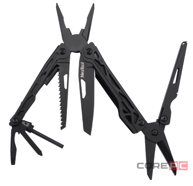 Мультитул Xiaomi NexTool Multifunctional Knife NE20044 черный