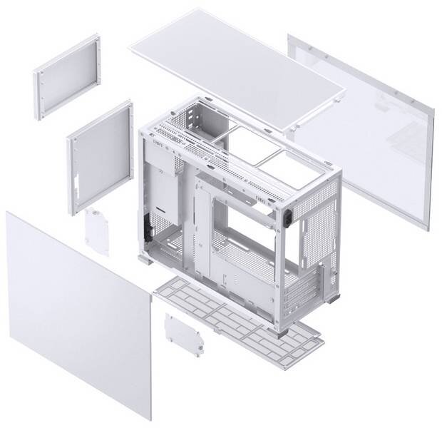 Компьютерный корпус JONSBO D31 MESH TG White