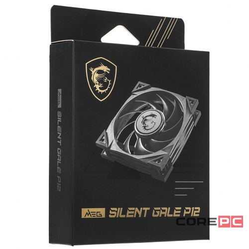 Вентилятор для корпуса MSI MEG SILENT GALE P12 OE3-7G17F01-809 PWM