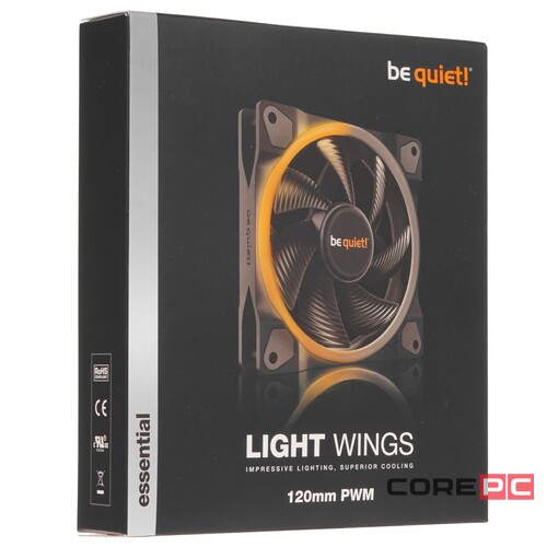 Корпусной вентилятор Be Quiet! LIGHT WINGS 120mm BL072