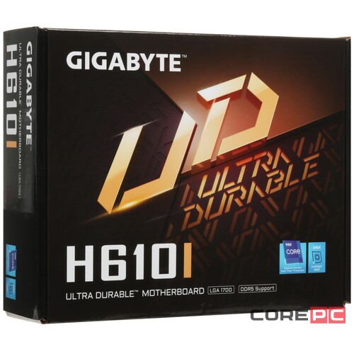 Материнская плата Gigabyte H610I