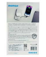 Powerbank с беспроводной зарядкой Momax Q. Power7 10000mAh IP112MFIA серый