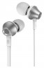 Стереонаушники с микрофоном Remax RM-610D 1.2м плоские серебристые