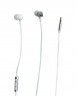Стереонаушники с микрофоном Remax RM-610D 1.2м плоские серебристые