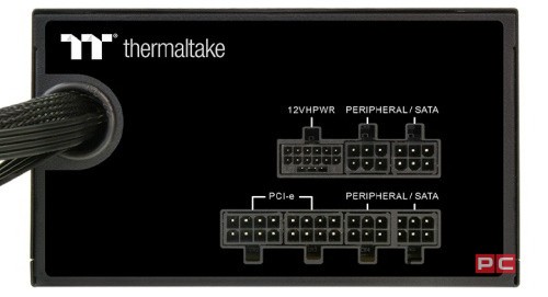 Блок питания Thermaltake 750W Smart BM3 0550 (PS-SPD-0750MNFABE-3) 16 Pin (PCIe 5.0 Connector Cable Details)