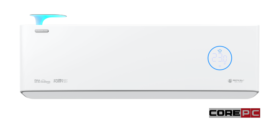 Инверторная сплит-система бризер серии ROYAL FRESH FULL DC EU INVERTER RCI-RF30HN (комплект)