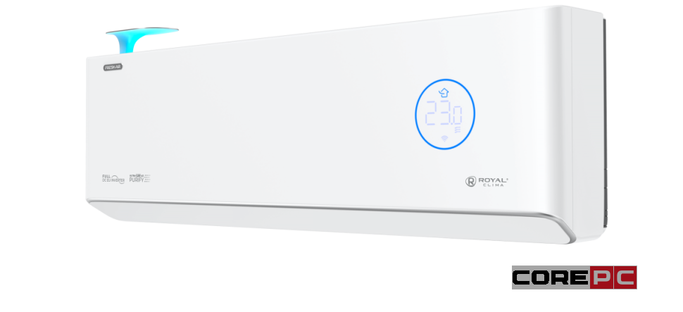Инверторная сплит-система бризер серии ROYAL FRESH FULL DC EU INVERTER RCI-RF30HN (комплект)