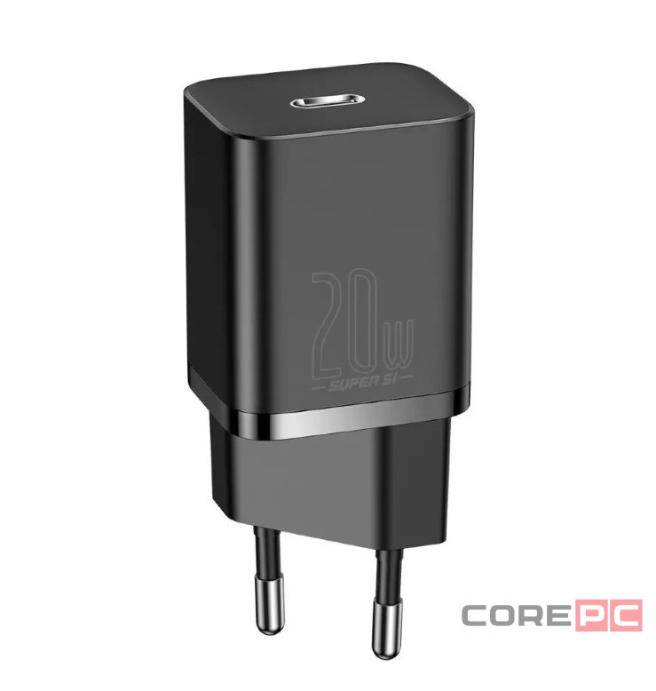 Сетевое зар. устр. Baseus Super Si Quick Charger 1C 20W EU (CCSUP-B01) черное