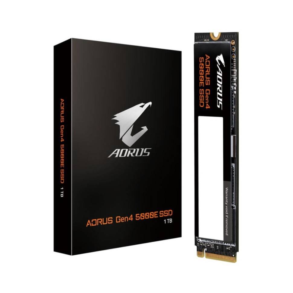Твердотельный накопитель Gigabyte 1000 Gb AORUS Gen4 5000E AG450E1024-G