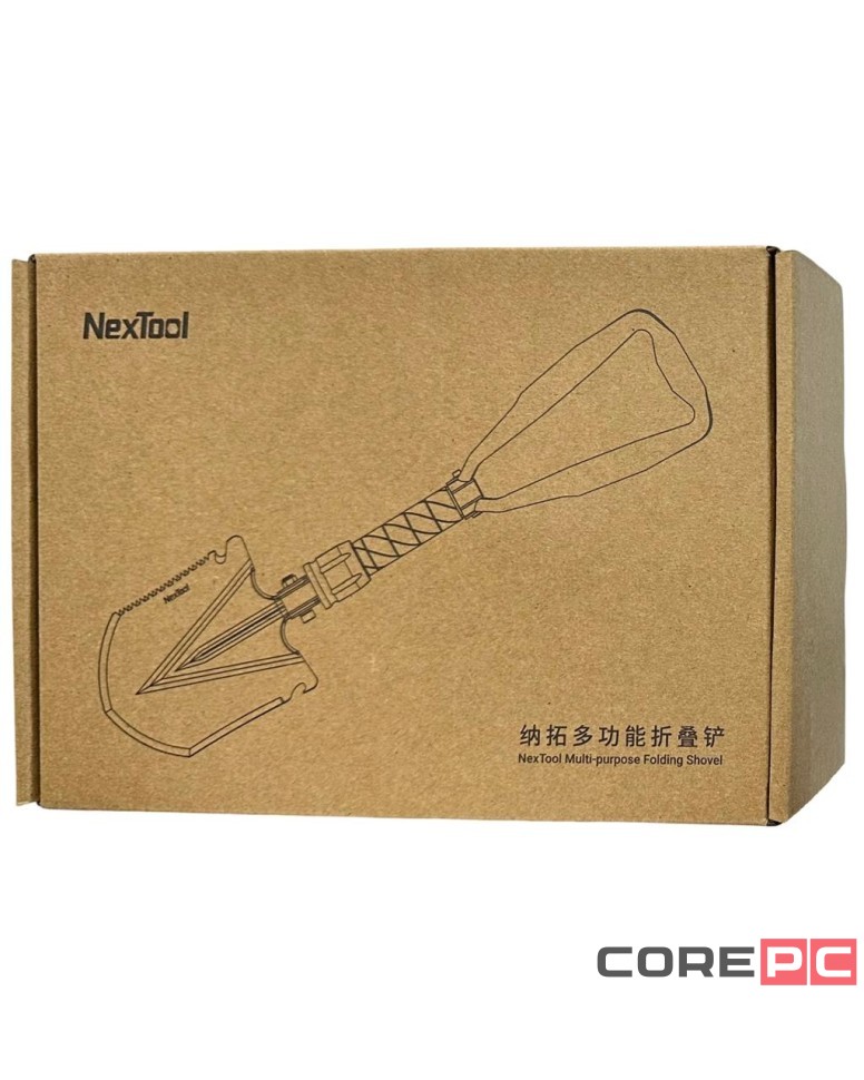 Лопата саперная складная NexTool Nato Multifunctional Folding Shovel NE20033 черная