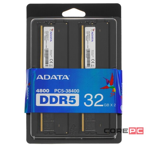 Оперативная память 64 Gb 4800 MHz ADATA XPG (AD5U480032G-DT)