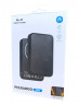 Powerbank магнитный с MagSafe Keephone Peekaboo 10000mAh кожаный черный